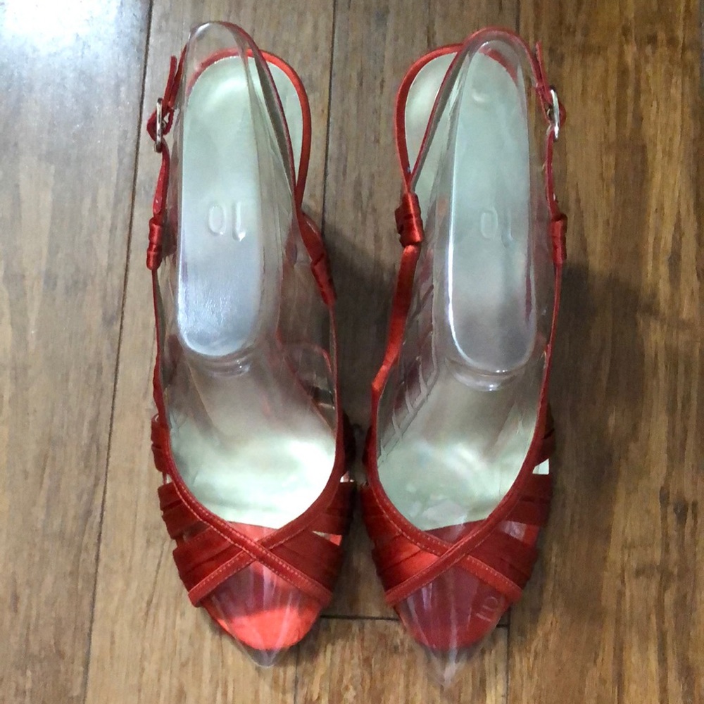 Nine West Burned Orange Sandals